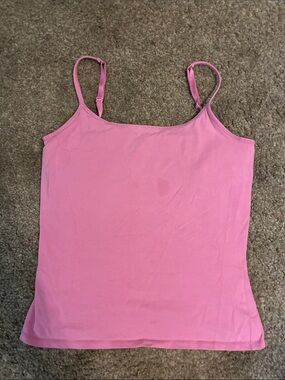 J. Jill Pink Adjustable-Strap Camisole